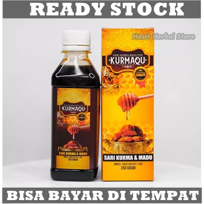 Obat Penggemuk Badan - Suplemen Untuk Naikin Berat Badan - Vitamin Sari Kurma dan Madu Untuk Menaikan Berat Tubuh Gemuk Anak 1 2 3 4 5 6 7 Tahun - Kurmaqu Sari Kurma dan Madu 100% Asli Original