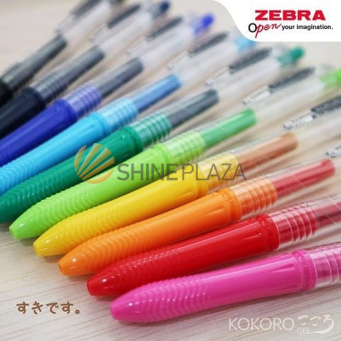 

Stok Ready Ballpoint Gel Kokoro 0 5mm Zebra Orange terakhir