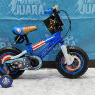 SEPEDA ANAK BMX ELEMENT ELEMENT CAPTAIN AMERICA 12 INCH SEPEDA ANAK BMX ELEMENT ELEMENT CAPTAIN AMERICA 12 INCH