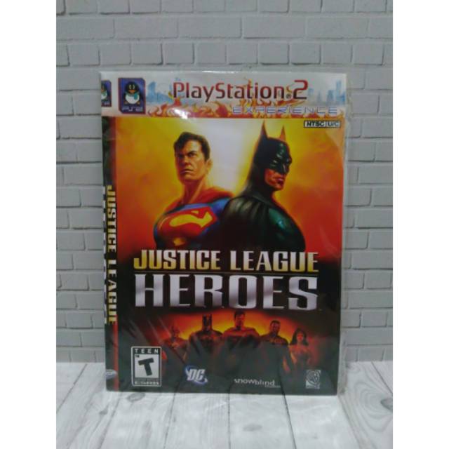 CD DVD KASET PS2 K0_fab JUSTICE LEAGUE HEROES