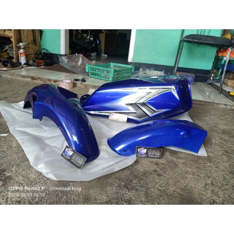 body tangki set rx king biru 2004