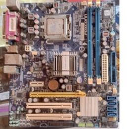 MOTHERBOARD FOXCONN G41 DDR2 RUSAK NO DISPLAY