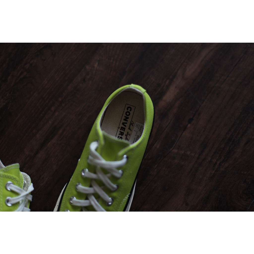 Converse CT 70s Low Ox Lime Twist Egret Black