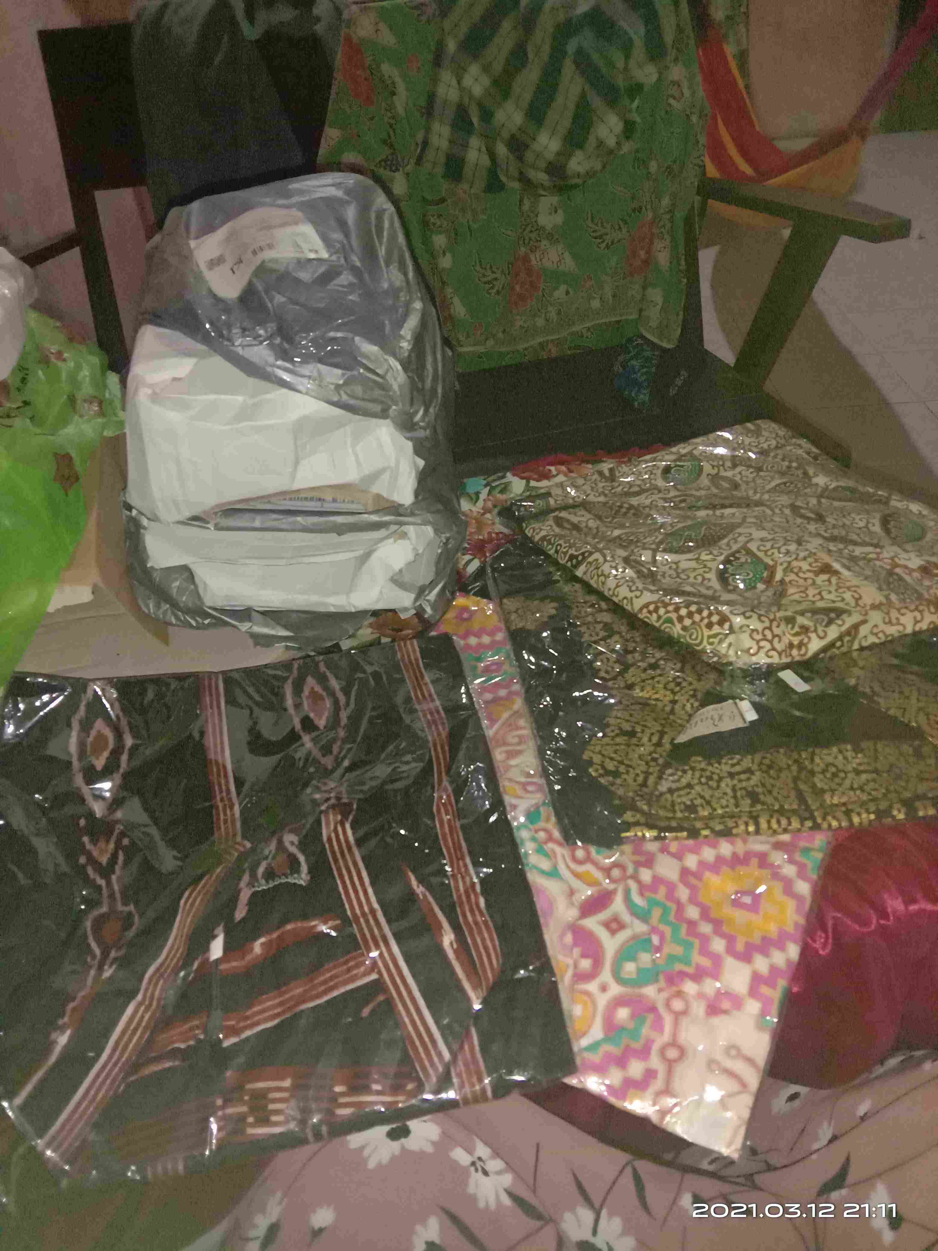 Batik Tunik Shibori Jumputan Terbaru Size S-3l / Hrb026 Yellow Tosca / Unggu Tosca / Yellow Pink