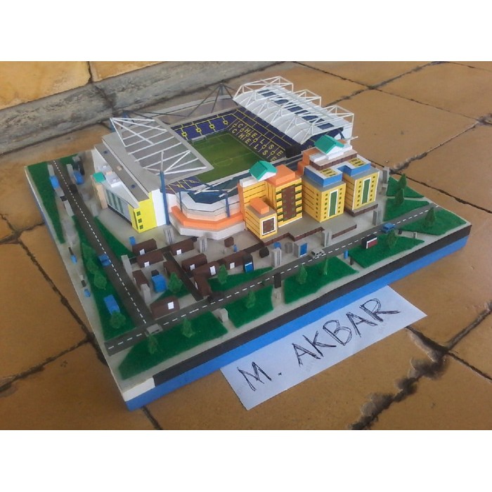 miniatur stadion stamford bridge