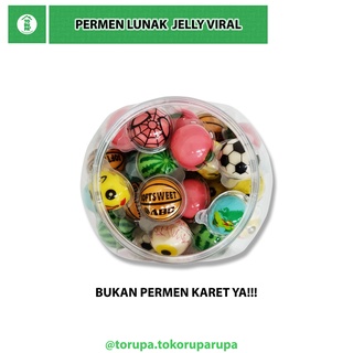 Jual Permen Lunak Viral 50 pcs 1 toples Halal Permen Selai Jelly Korea