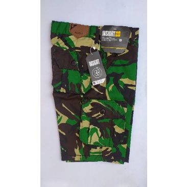 Celana Cargo Pendek Pria Dewasa Jumbo Loreng Army Distro Premium Size 28-38