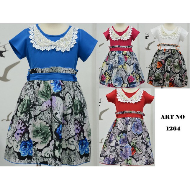 Dress Pinggang Tingkat Anak-Anak