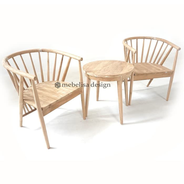 Kursi Meja Teras Set Jati, Kursi Meja Teras Retro, Furniture Retro