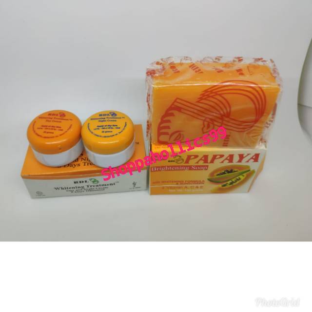 Paket Cream RDL + Sabun Papaya RDL Original 100% / Paket Cream RDL + Sabun