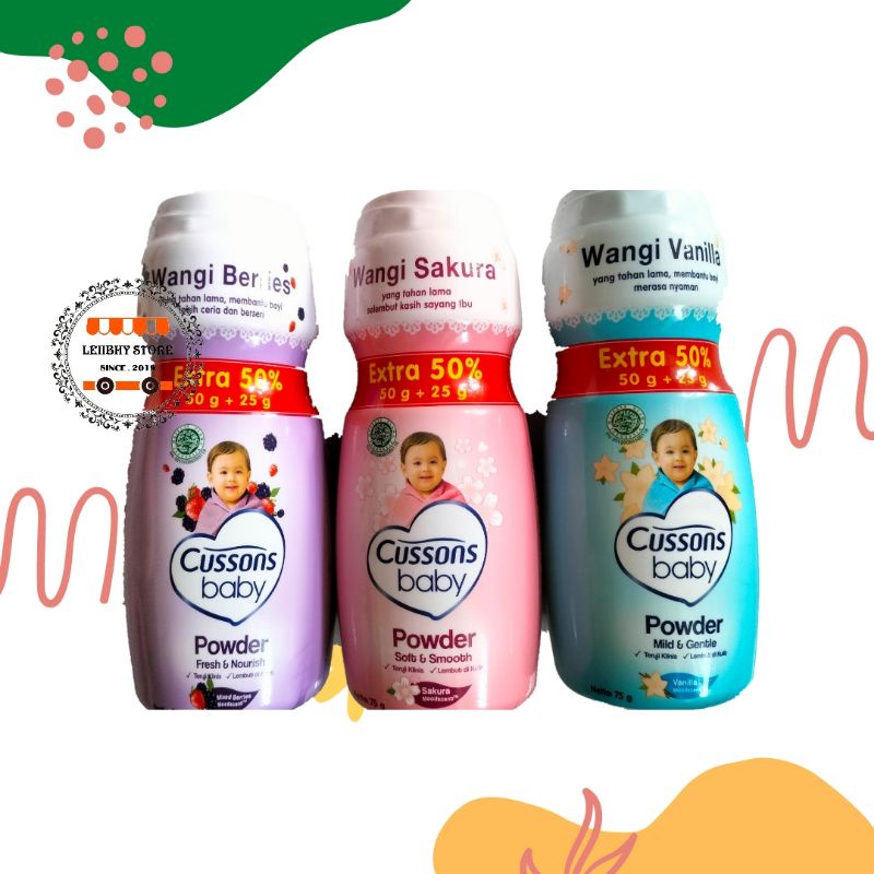 BEDAK BAYI CUSSONS 35GR+15GR