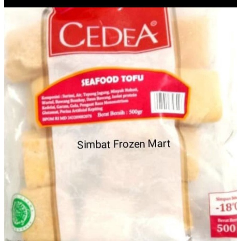 

Cedea Seafood Tofu berat 500 gr