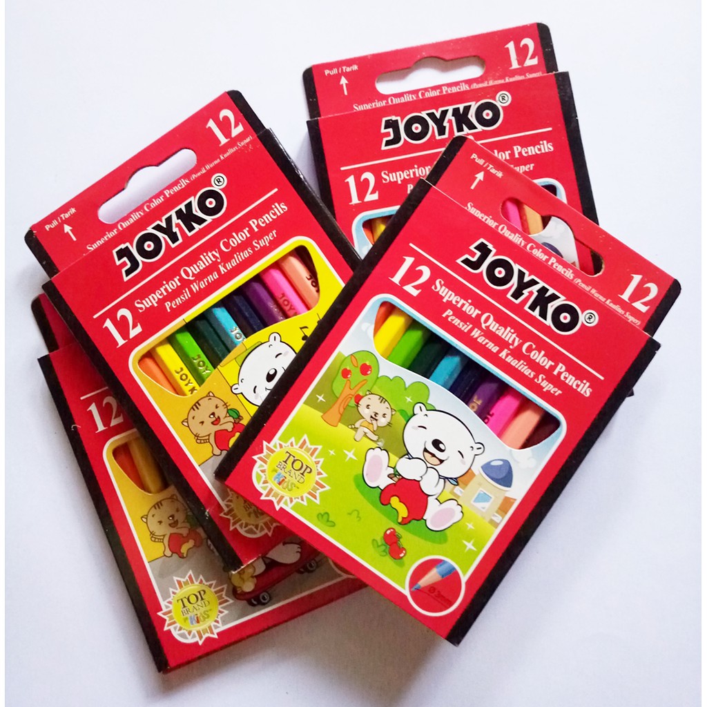 

Pensil Warna Joyko - 12 Warna Pendek