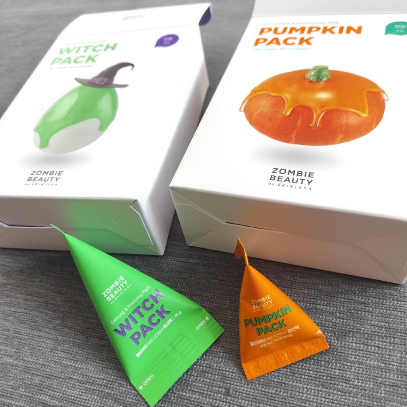 (NEW SATUAN) Zombie Beauty Skin1004 Witch Pack Pumpkin Pack