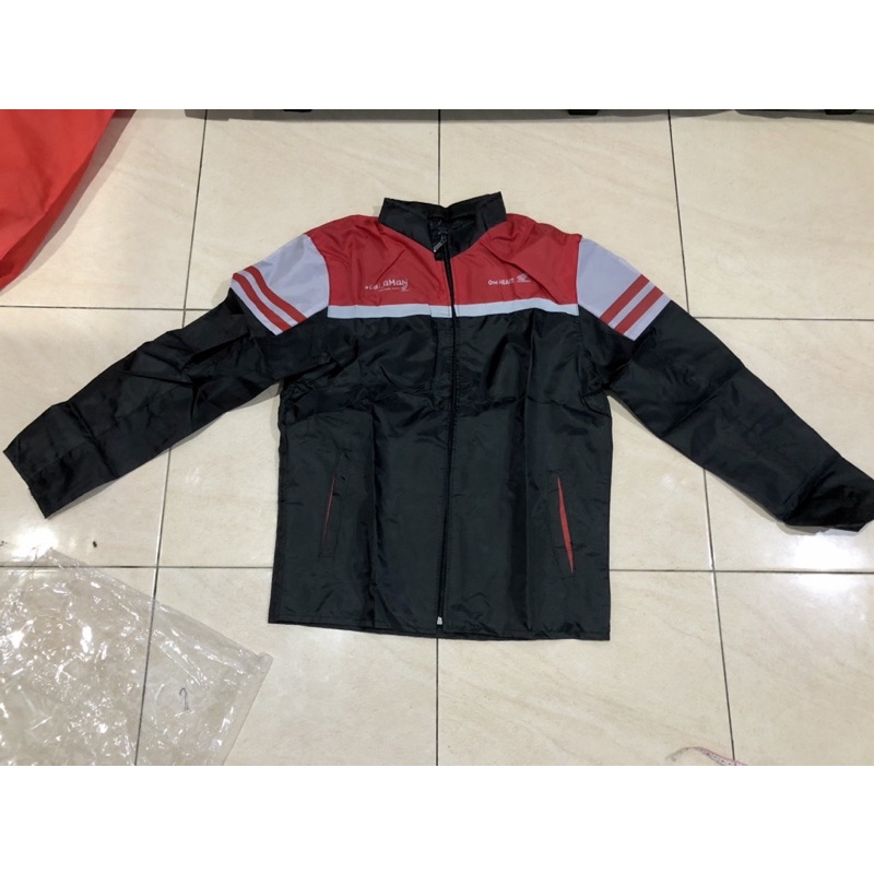 Jaket motor Honda bahan parasit original AHM