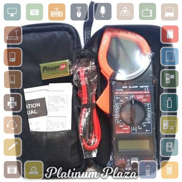 Digital Clamp Multimeter - M266 - Black`6FRLLW-