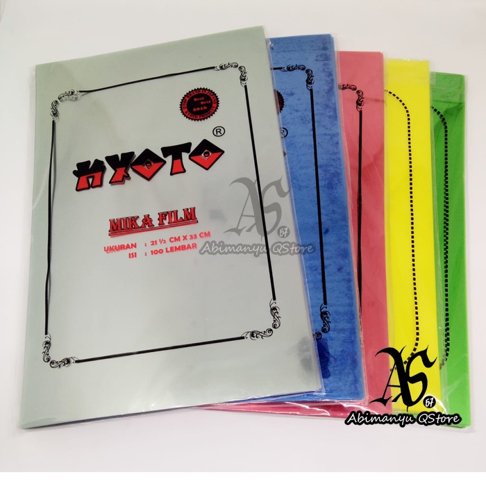 

Plastik Mika cover/pastik cover jilid
