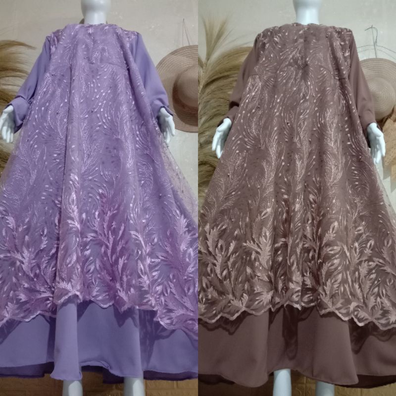 GAMIS BRUKAT JUMBO LD 150-160-170 MUAT BB 100KG KE ATAS