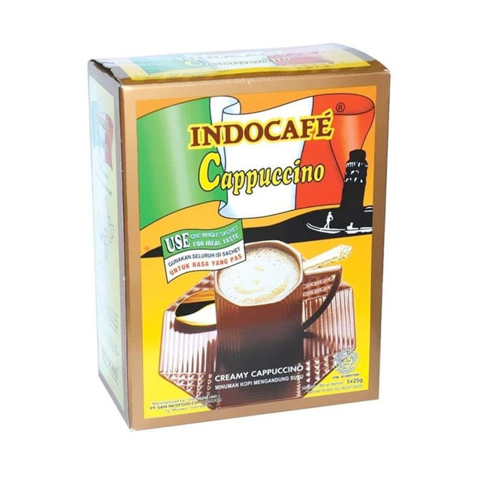 INDOCAFE CAPPUCINO 5X25