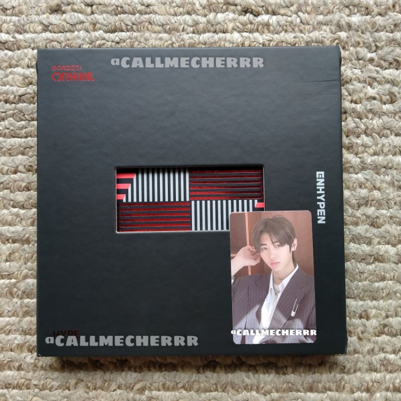 PHOTOCARD SUNGHOON PENITI/HYPE KONSEP+ALBUM ONLY ENHYPEN