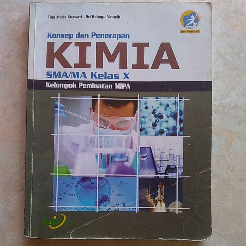 

BUKU PAKET KIMIA KELAS 10. BEKAS