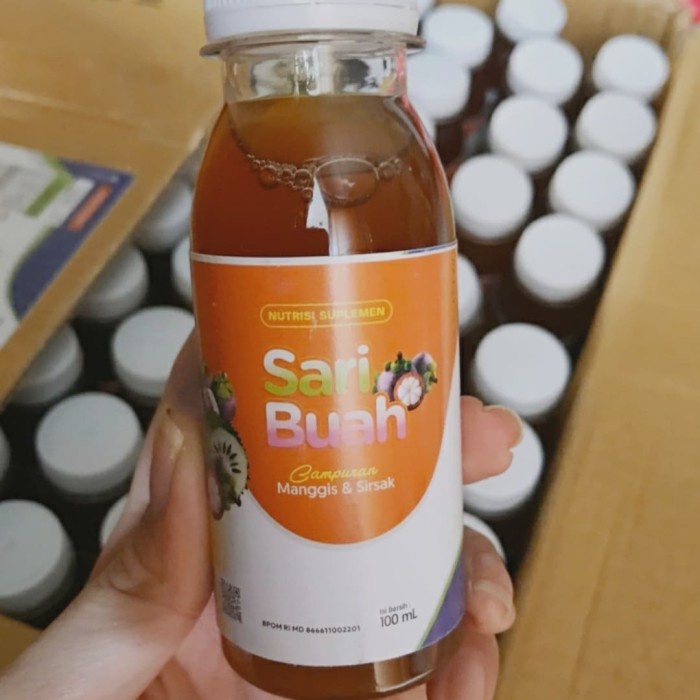 Sari Buah Manggis Sirsak Anti Virus Corona