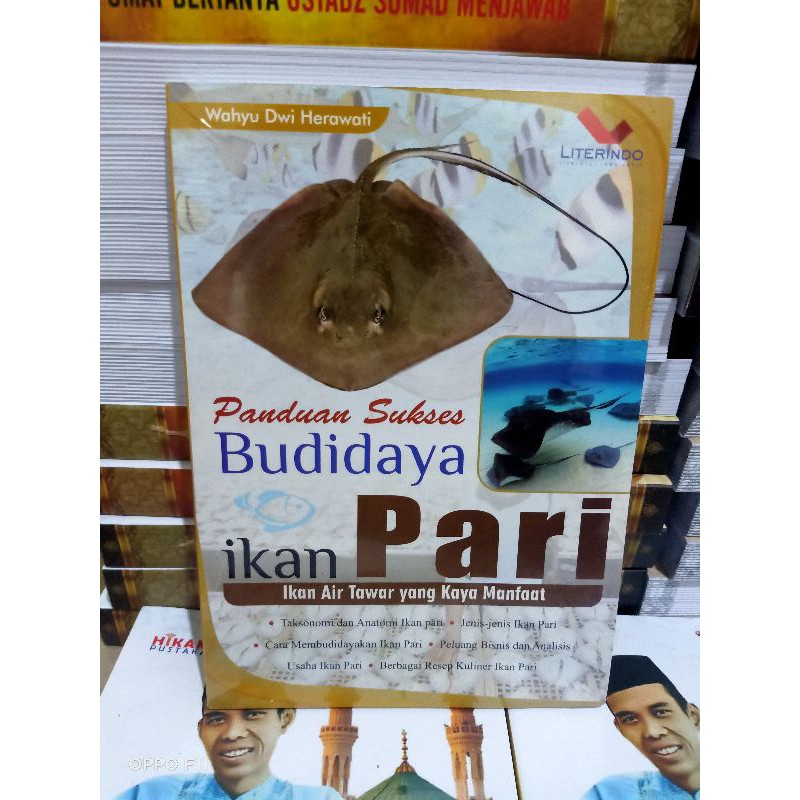 Jual Buku-budidaya-panduan Sukses Budidaya Ikan Pari Ikan Air Tawar ...