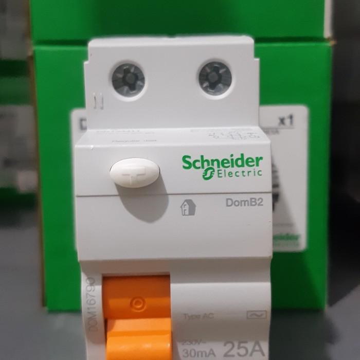 *pertukangan* RCCB/ELCB schneider 25A 30 MA 2p