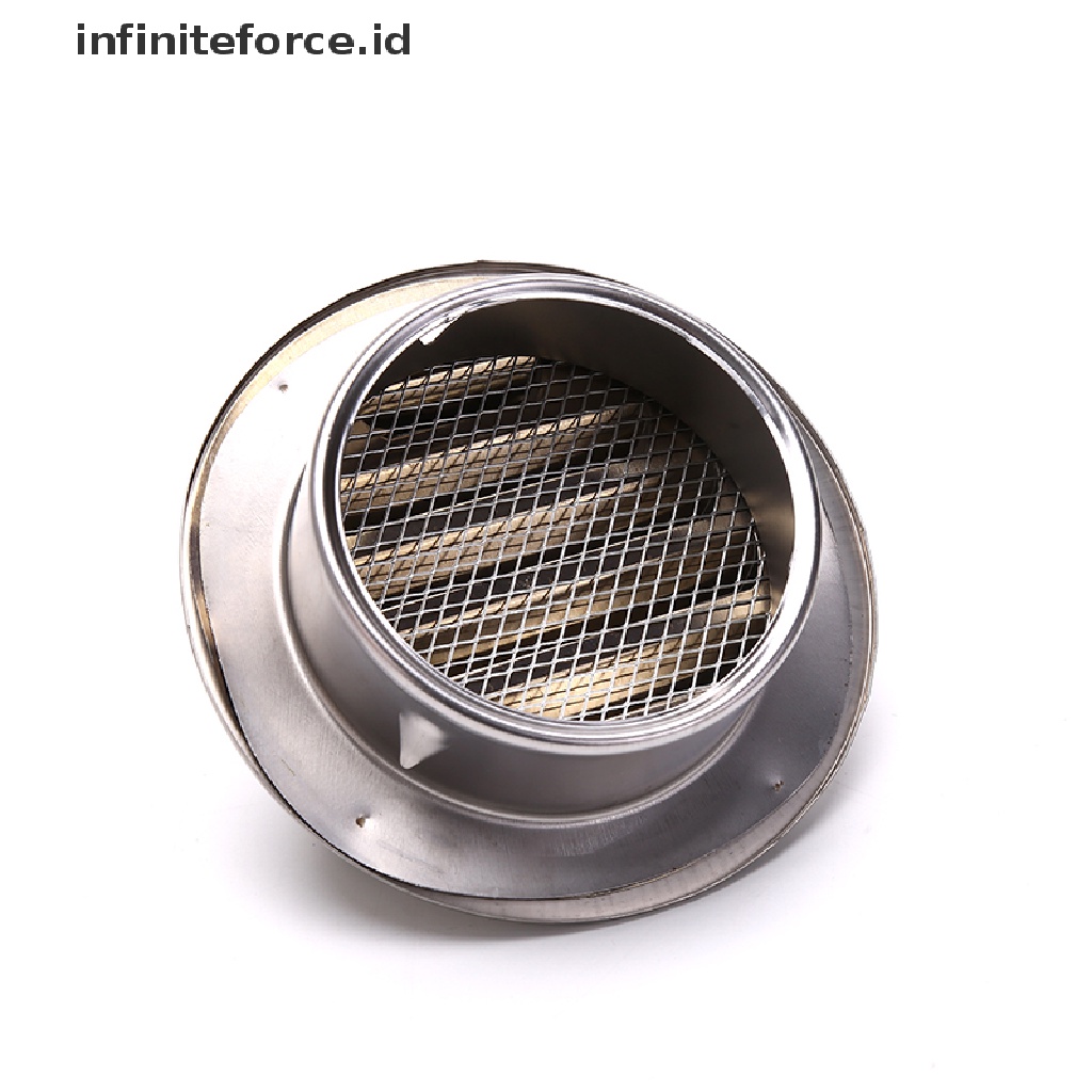 1 Pc Ventilasi Udara Bahan Stainless Steel Untuk Dinding Langit-Langit