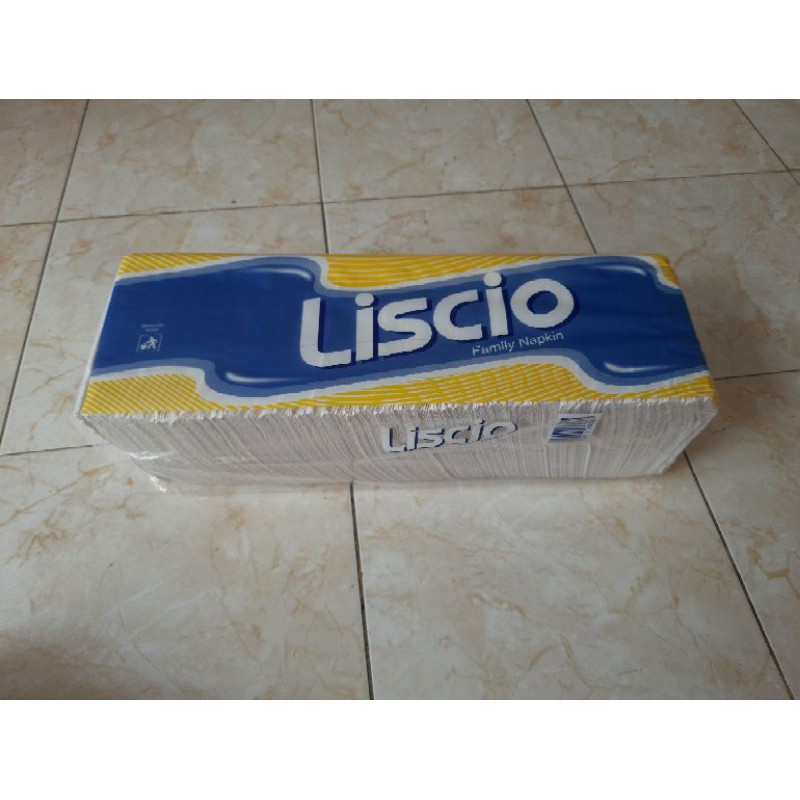 tisu napkin LISCIO kiloan putih 400gr