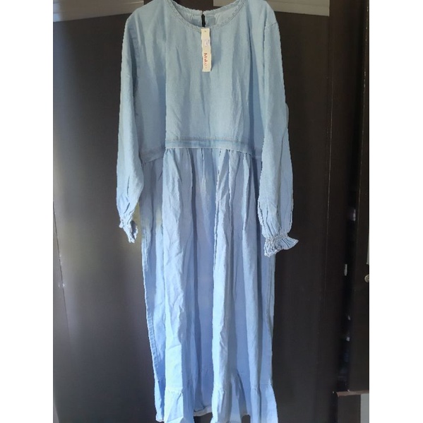 Tunik Jeans Jumbo /Midi Dress jeans