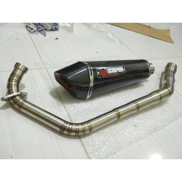 Knalpot Scorpion Carbon