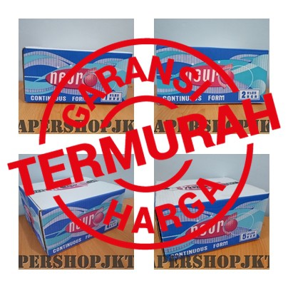 TERMURAH!!! Continous Form 91/2 x 11 2 Ply ( K2 Neuro 