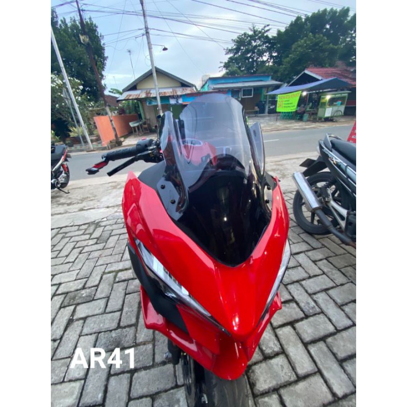 Windshield Ninja 250 Fi 2018 Model ZERO GRAVITY HOTBODIES by AR41