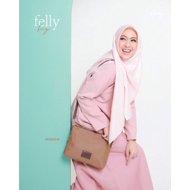 TAS WANITA Felly Bag by HODY Garansi Original Tas Selempang Wanita Kulit Sintetis Premium Tas Elegan