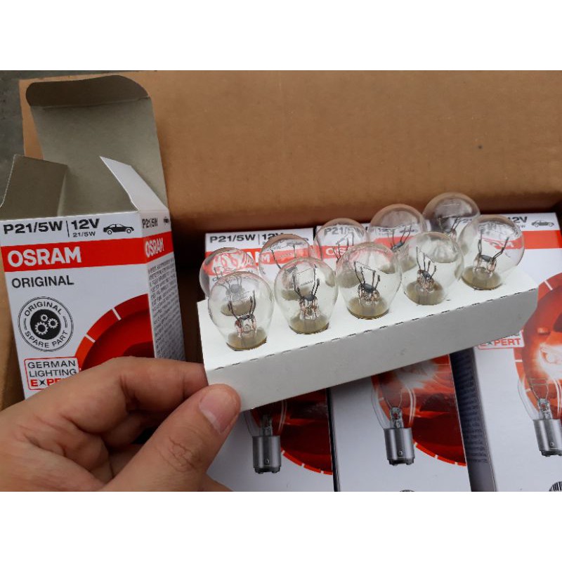 Lampu bohlam dop stop motor mobil OSRAM