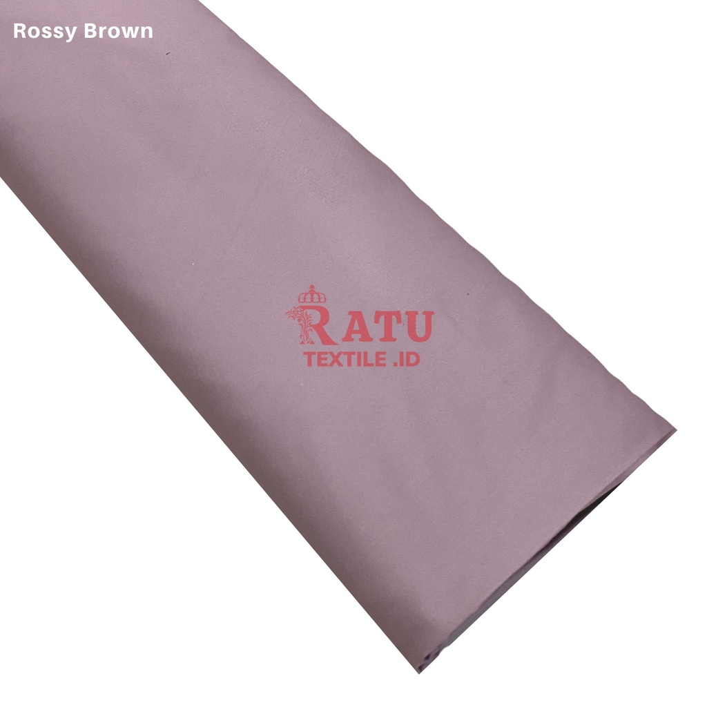 Kain Katun Toyobo Fodu Toyobo Royal Mix  Toyobo RM Toyobo Premium-Rossy Brown