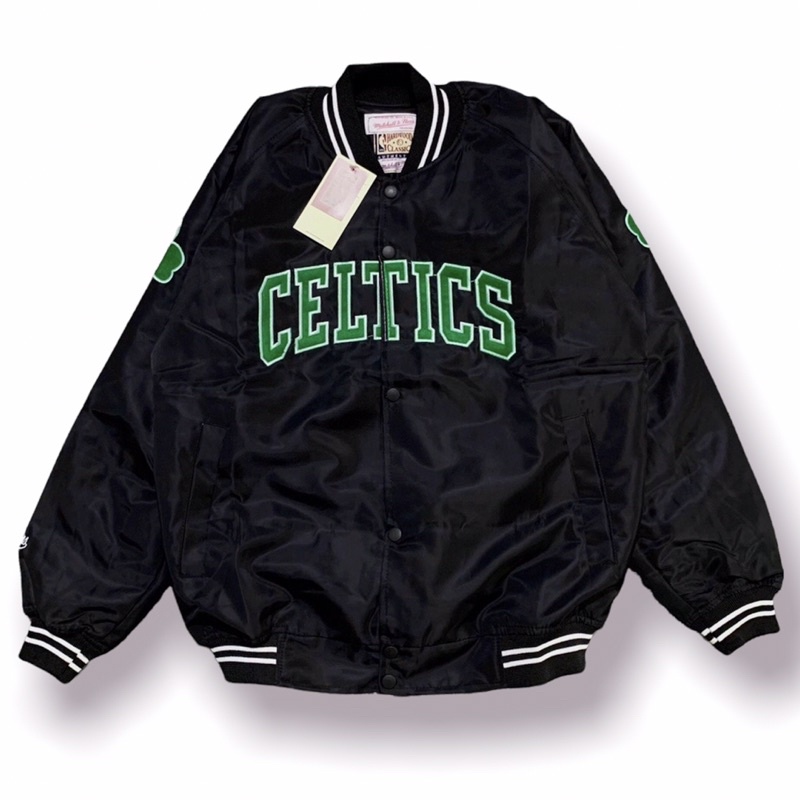 JAKET VARSITY CELTICS MITCHELL&NESS - JAKET BASEBALL BOMBER NBA