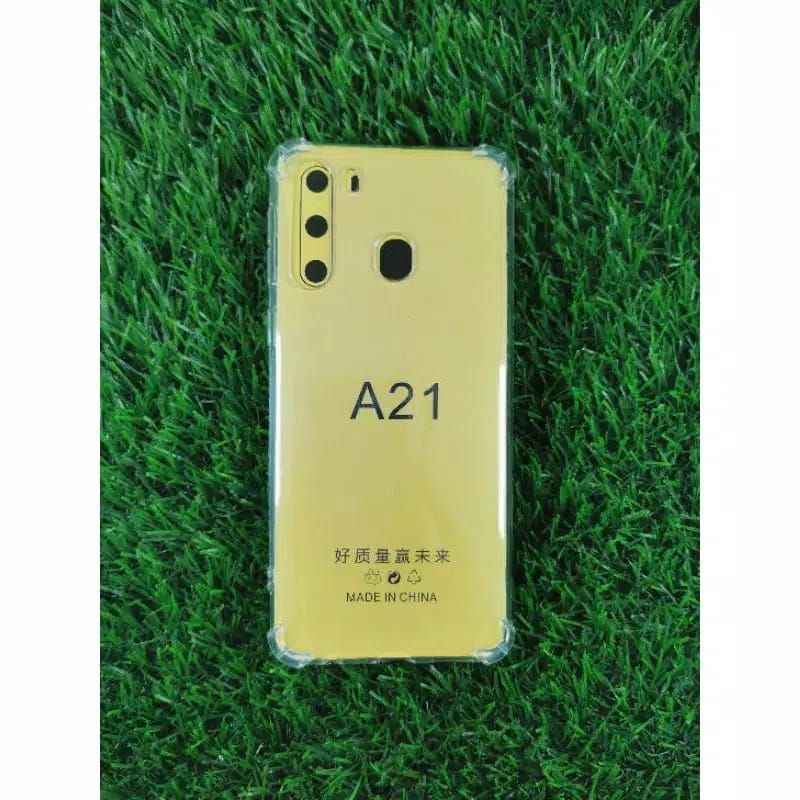 Anti Crack Samsung A21 Silikon Bening Case Samsung A21