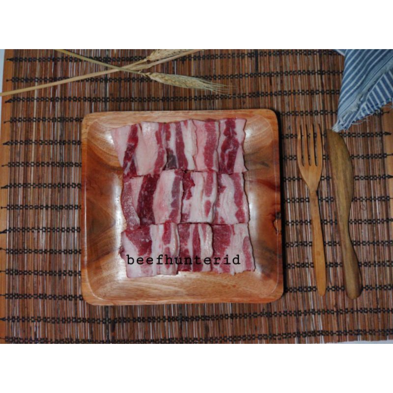 KARUBI BELLY BEEF SLICE IMPORT - 500 GR