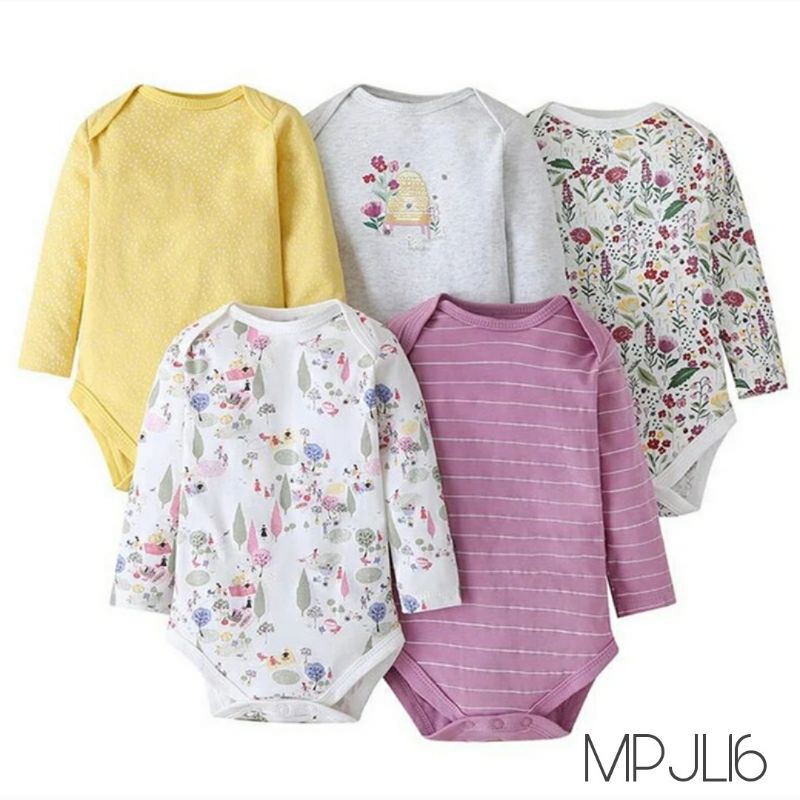 Mamaspapas Jumper 5 in 1 Lengan Panjang Bayi-MPJL16