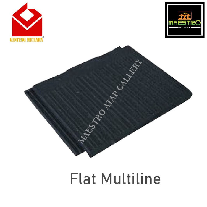 Mutiara Genteng Beton Flat Multiline