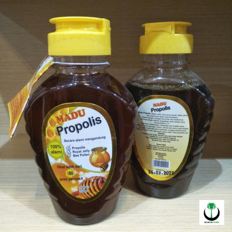 

Madu propolis +royal jelly +bee pollen 350gr