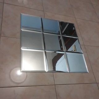 Kaca Cermin Bevel Cermin Hiasan dinding kaca Bevel 
