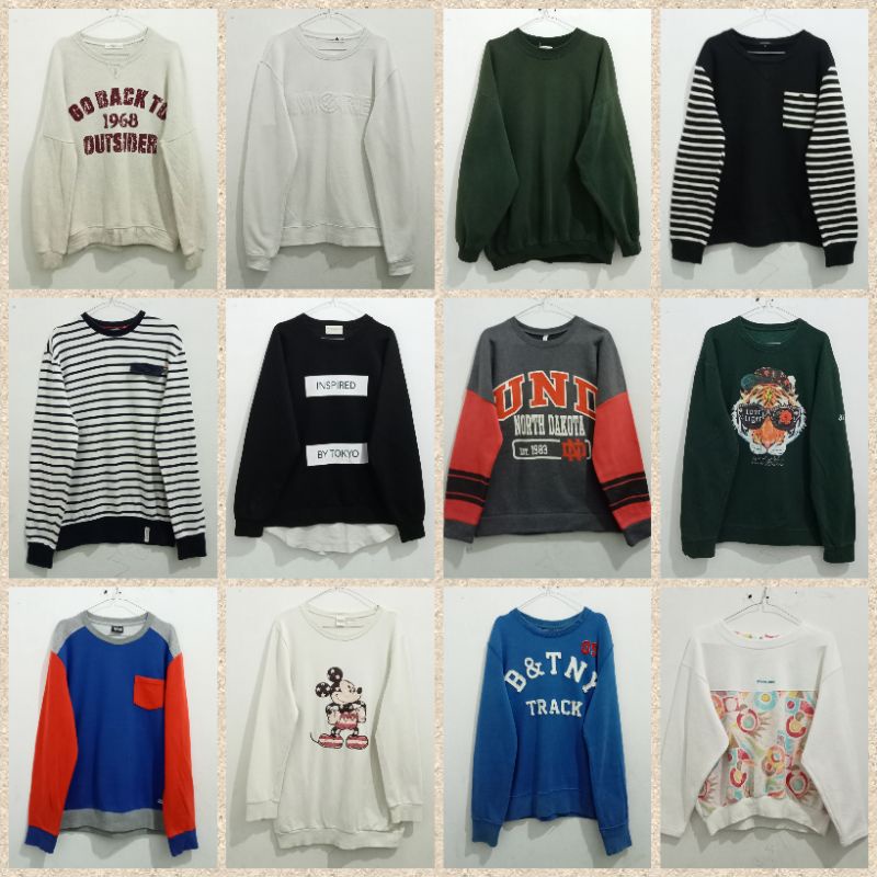 THRIFT CREWNECK MURCEEE