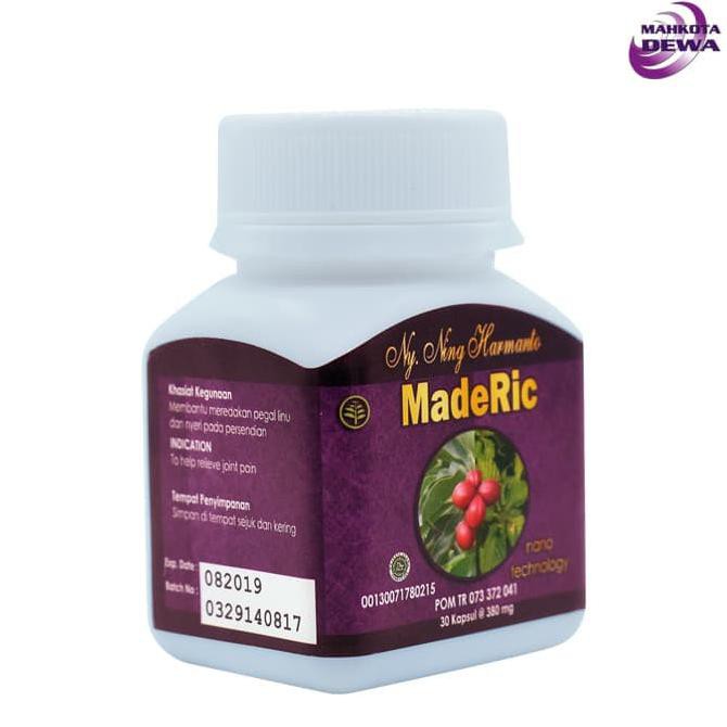 OBRAL Kapsul Maderic Herbal Obat Jamu Asam Urat Rematik Pegal Linu