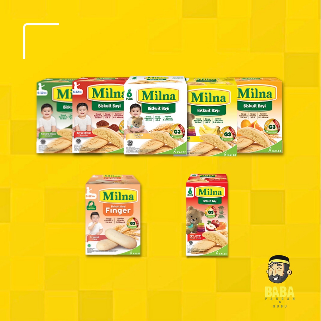 Milna Biskuit Finger Crakers Kinder Nature Delight Nature Puff Organic Snack MPASI bayi 6+ 130g 65gr