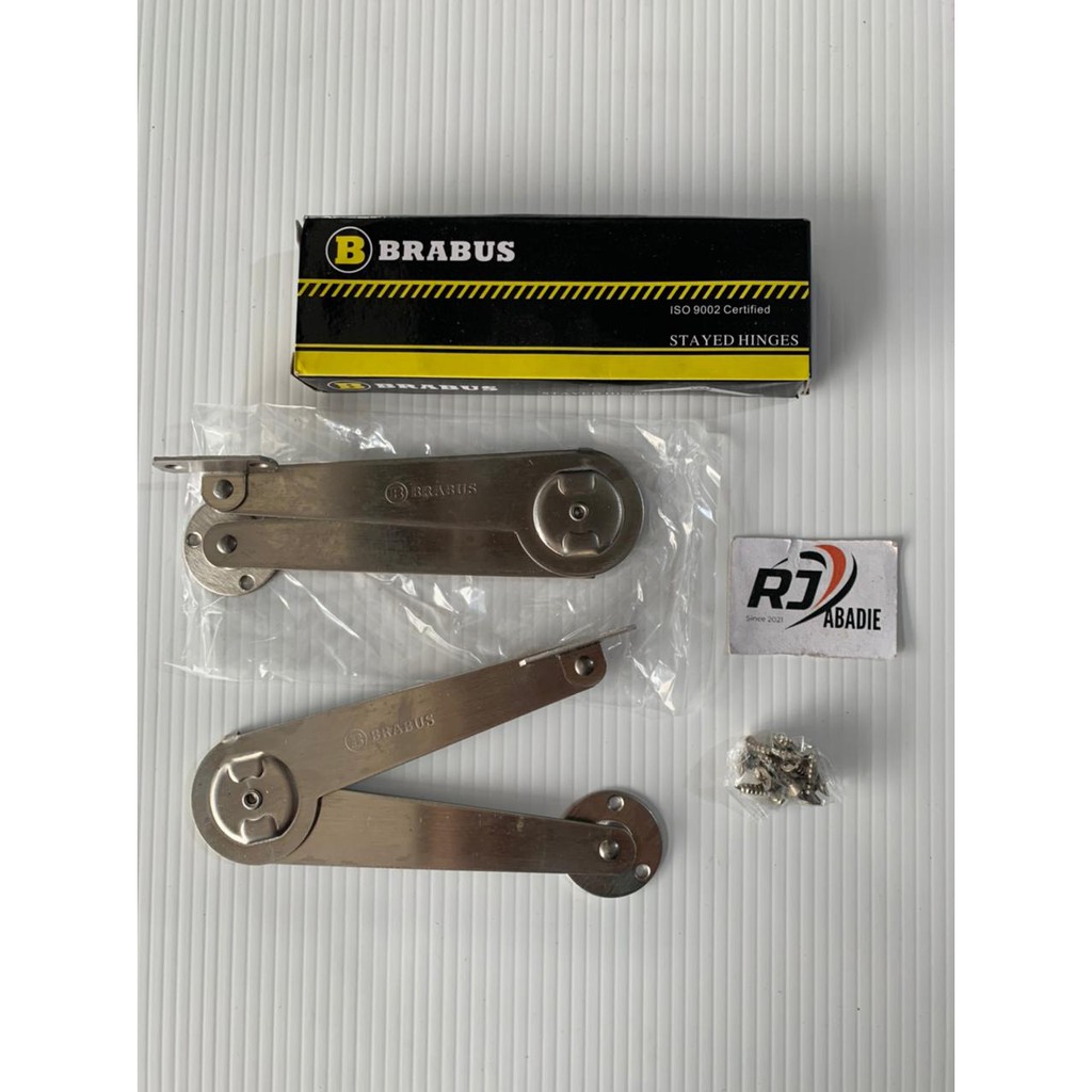 Engsel Bunting / Salon Stainless Brabus 9&quot;