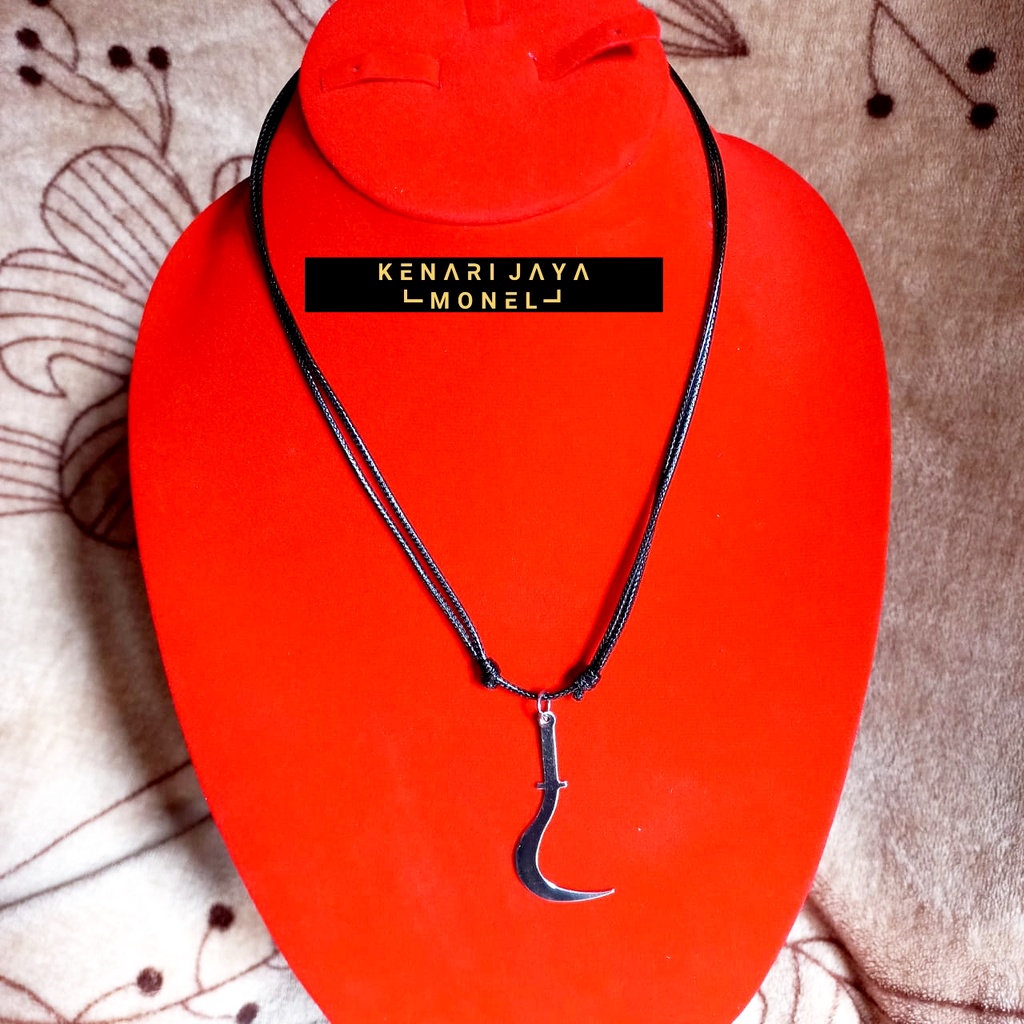 Kalung Arit_gagang baja putih original