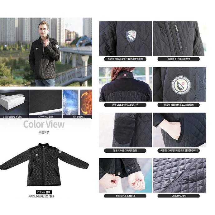 BARANG MURAH MONCROSS SWITZERLAND PADDED BLACK UNISEX JACKET BRANDED KEKINIAN